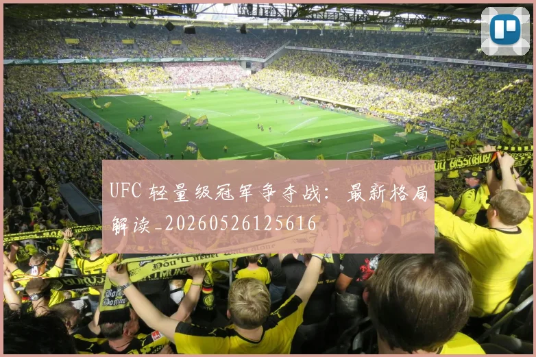 UFC 轻量级冠军争夺战:最新格局解读_20260526125616